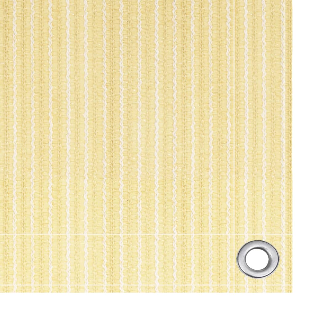 Balkonscherm 120x500 cm HDPE beige is nu te koop bij PeponiXL, paradijselijk wonen!