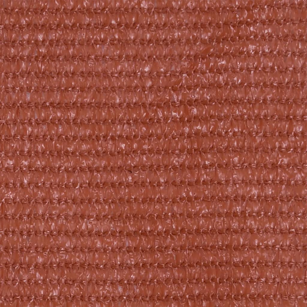 Balkonscherm 75x600 cm HDPE terracottakleurig is nu te koop bij PeponiXL, paradijselijk wonen!