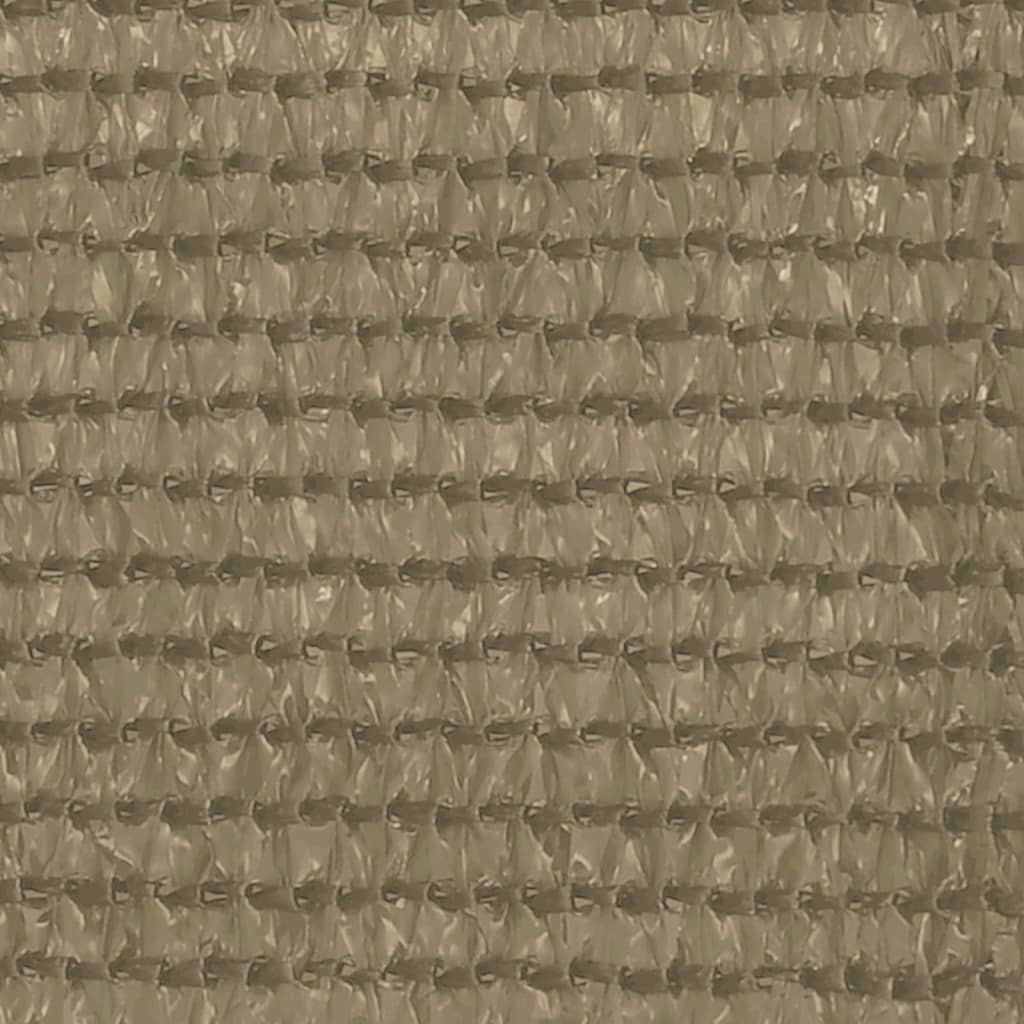 Balkonscherm 120x600 cm HDPE taupe is nu te koop bij PeponiXL, paradijselijk wonen!