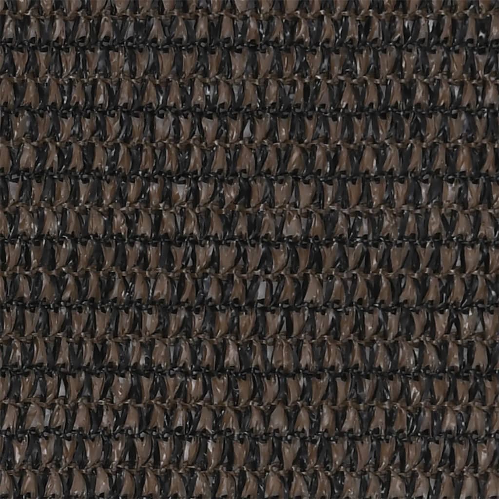 Balkonscherm 75x500 cm HDPE bruin is nu te koop bij PeponiXL, paradijselijk wonen!