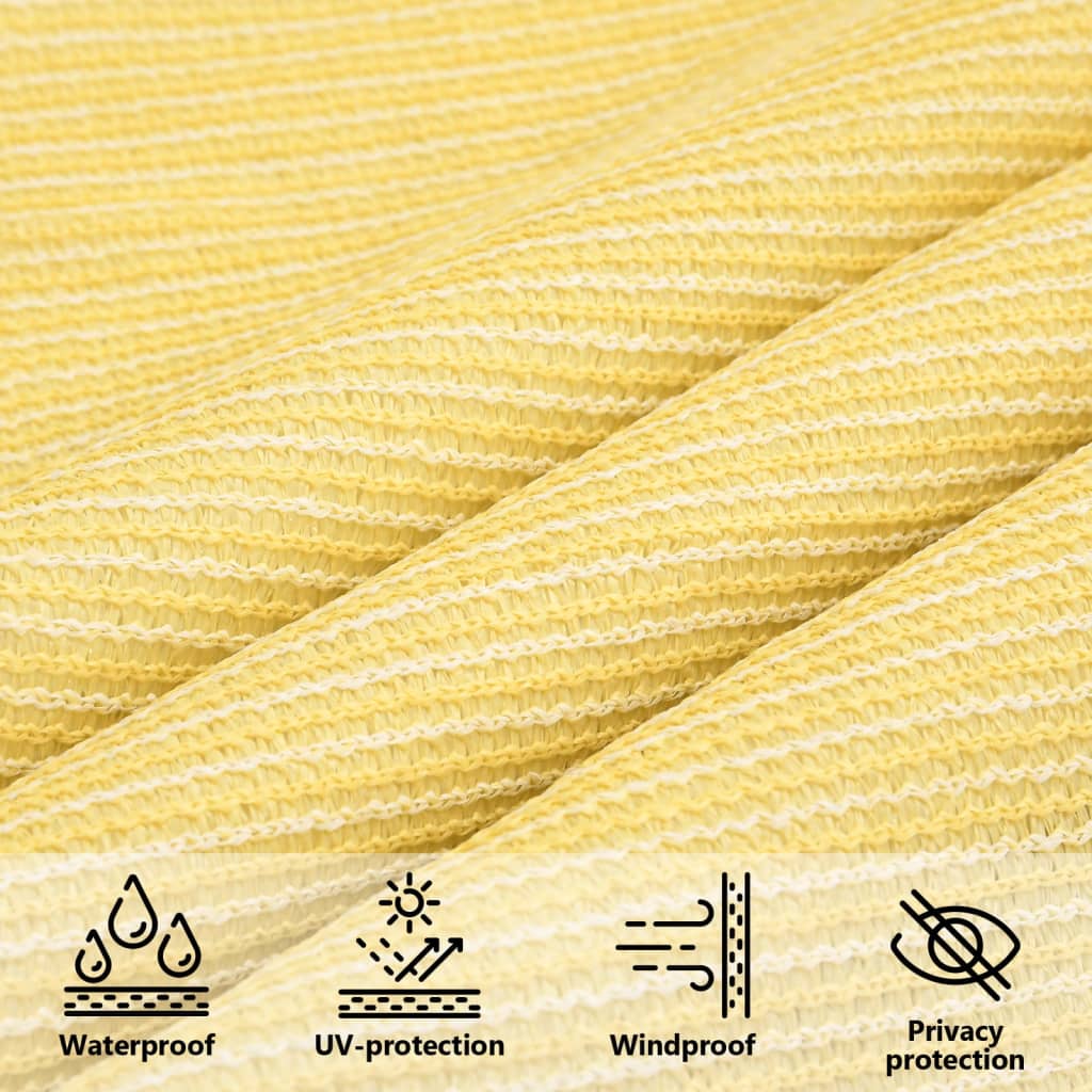 Zonnezeil 160 g/m² 2x3 m HDPE beige is nu te koop bij PeponiXL, paradijselijk wonen!