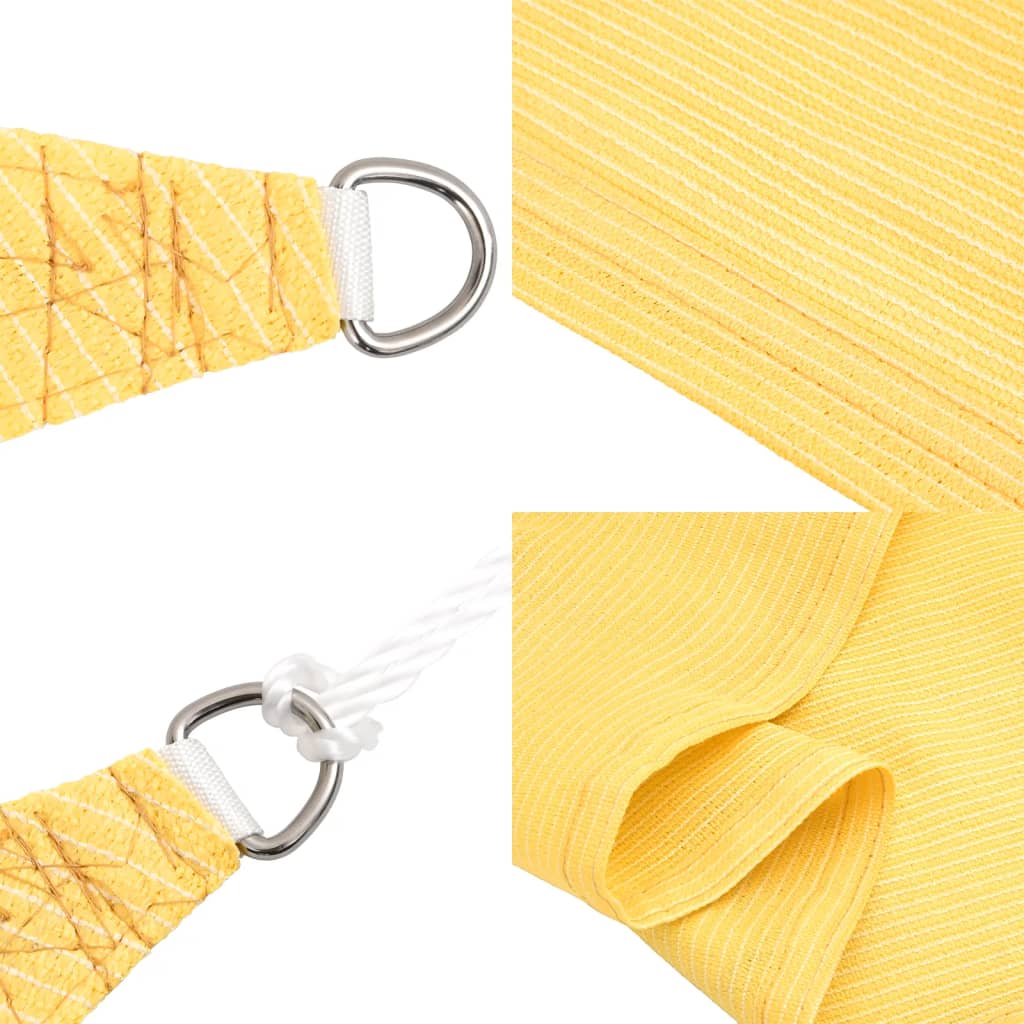 Zonnezeil 160 g/m² 3x4x4 m HDPE beige is nu te koop bij PeponiXL, paradijselijk wonen!