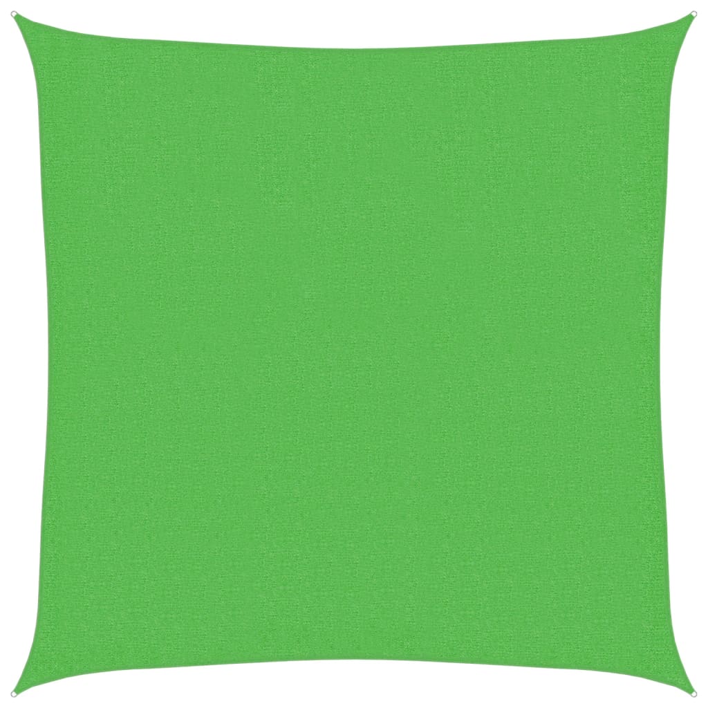 Zonnezeil 160 g/m² 3x3 m HDPE lichtgroen is nu te koop bij PeponiXL, paradijselijk wonen!