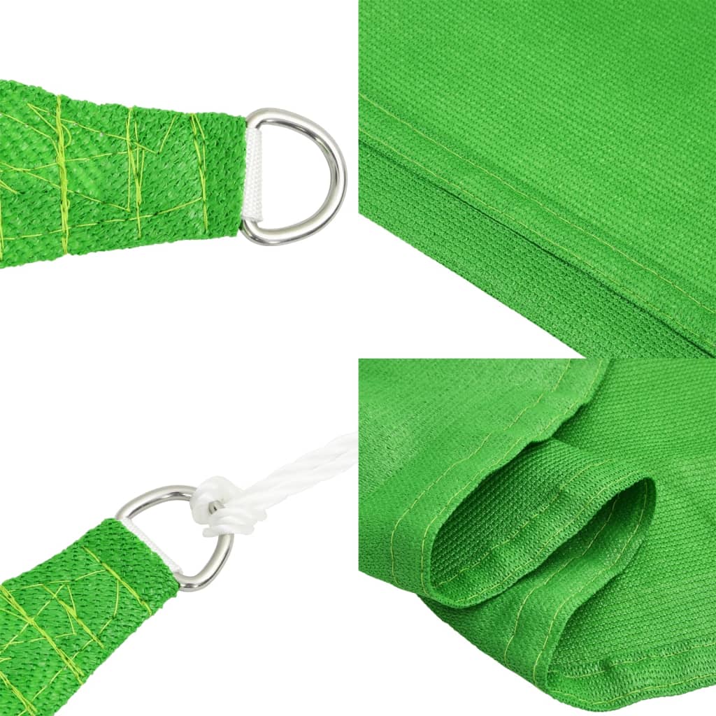 Zonnezeil 160 g/m² 3x3 m HDPE lichtgroen is nu te koop bij PeponiXL, paradijselijk wonen!