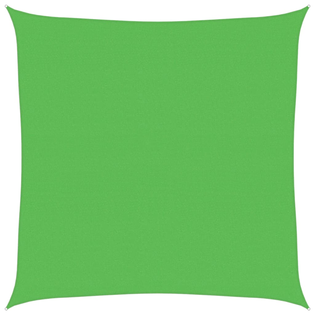 Zonnezeil 160 g/m² 4,5x4,5 m HDPE lichtgroen is nu te koop bij PeponiXL, paradijselijk wonen!