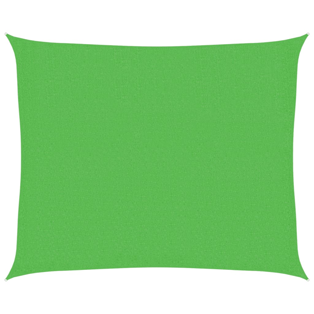 Zonnezeil 160 g/m² 2,5x3 m HDPE lichtgroen is nu te koop bij PeponiXL, paradijselijk wonen!