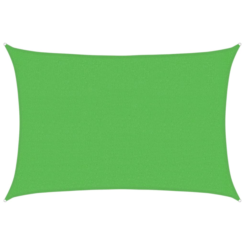 Zonnezeil 160 g/m² 2,5x3,5 m HDPE lichtgroen is nu te koop bij PeponiXL, paradijselijk wonen!