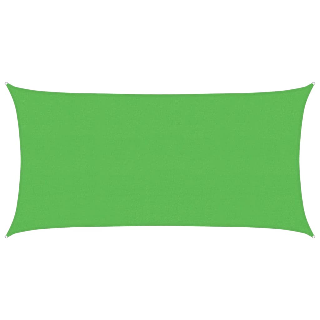 Zonnezeil 160 g/m² 2,5x4,5 m HDPE lichtgroen is nu te koop bij PeponiXL, paradijselijk wonen!