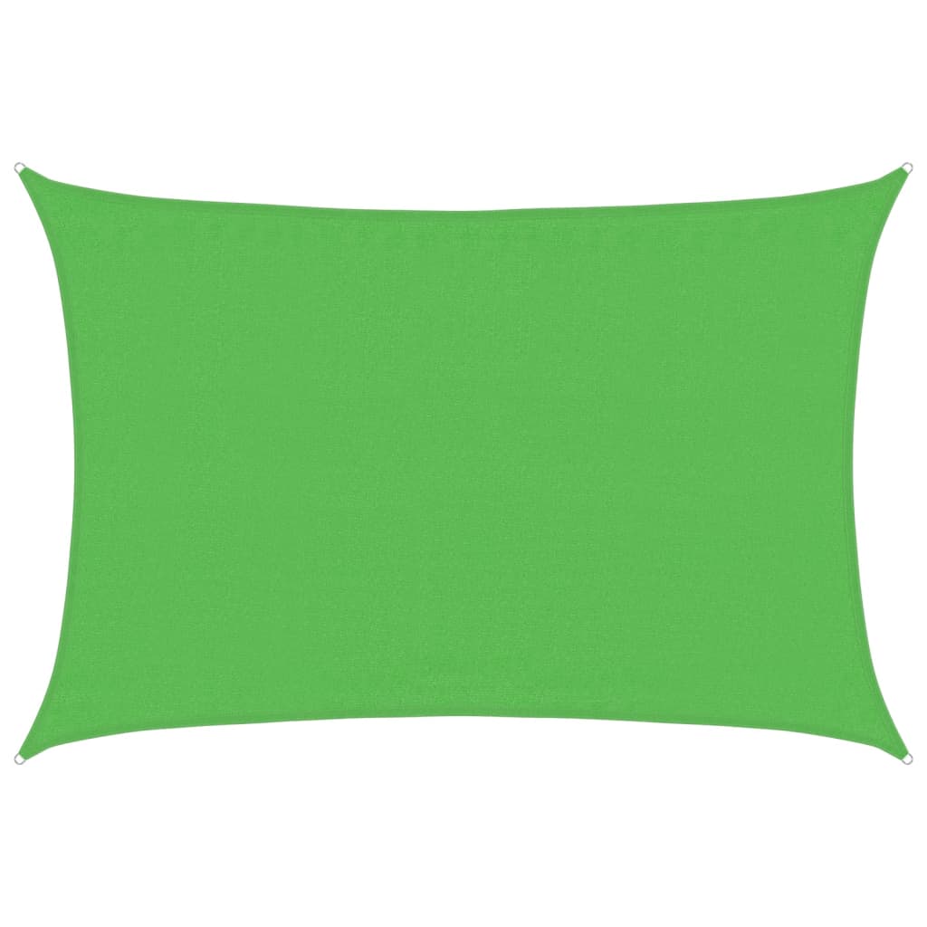 Zonnezeil 160 g/m² 3,5x5 m HDPE lichtgroen is nu te koop bij PeponiXL, paradijselijk wonen!