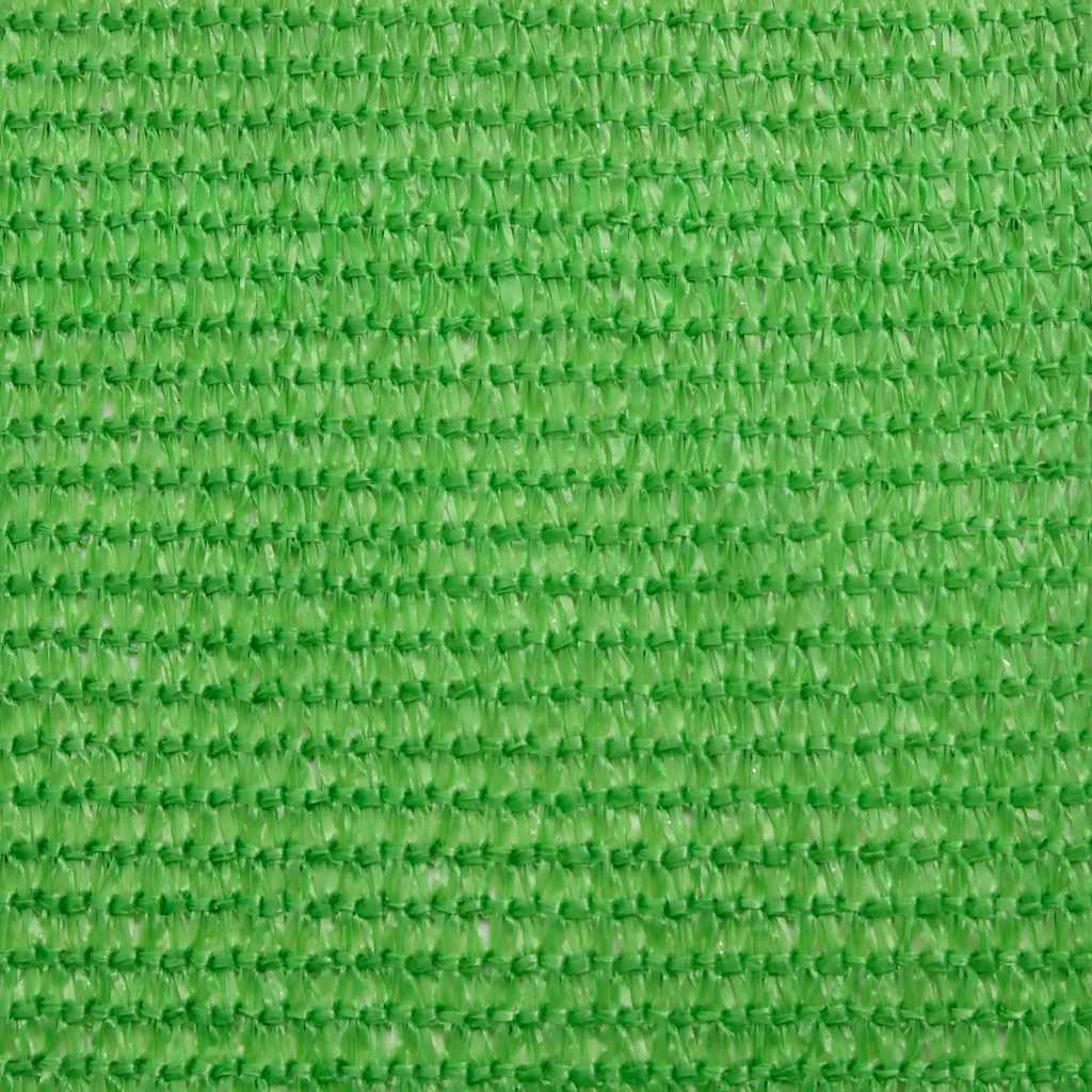 Zonnezeil 160 g/m² 5x7x7 m HDPE lichtgroen is nu te koop bij PeponiXL, paradijselijk wonen!