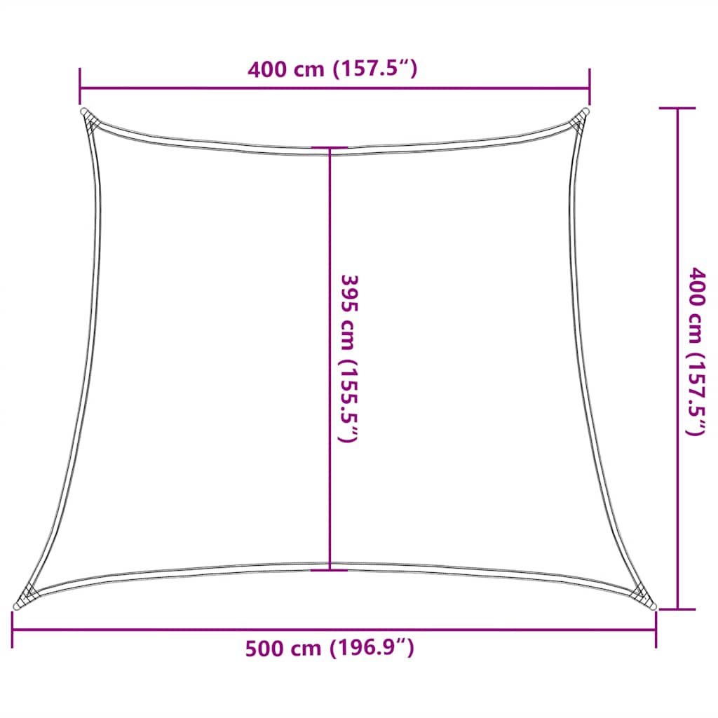 Zonnezeil trapezium 160 g/m² 4/5x4 m HDPE lichtgroen is nu te koop bij PeponiXL, paradijselijk wonen!