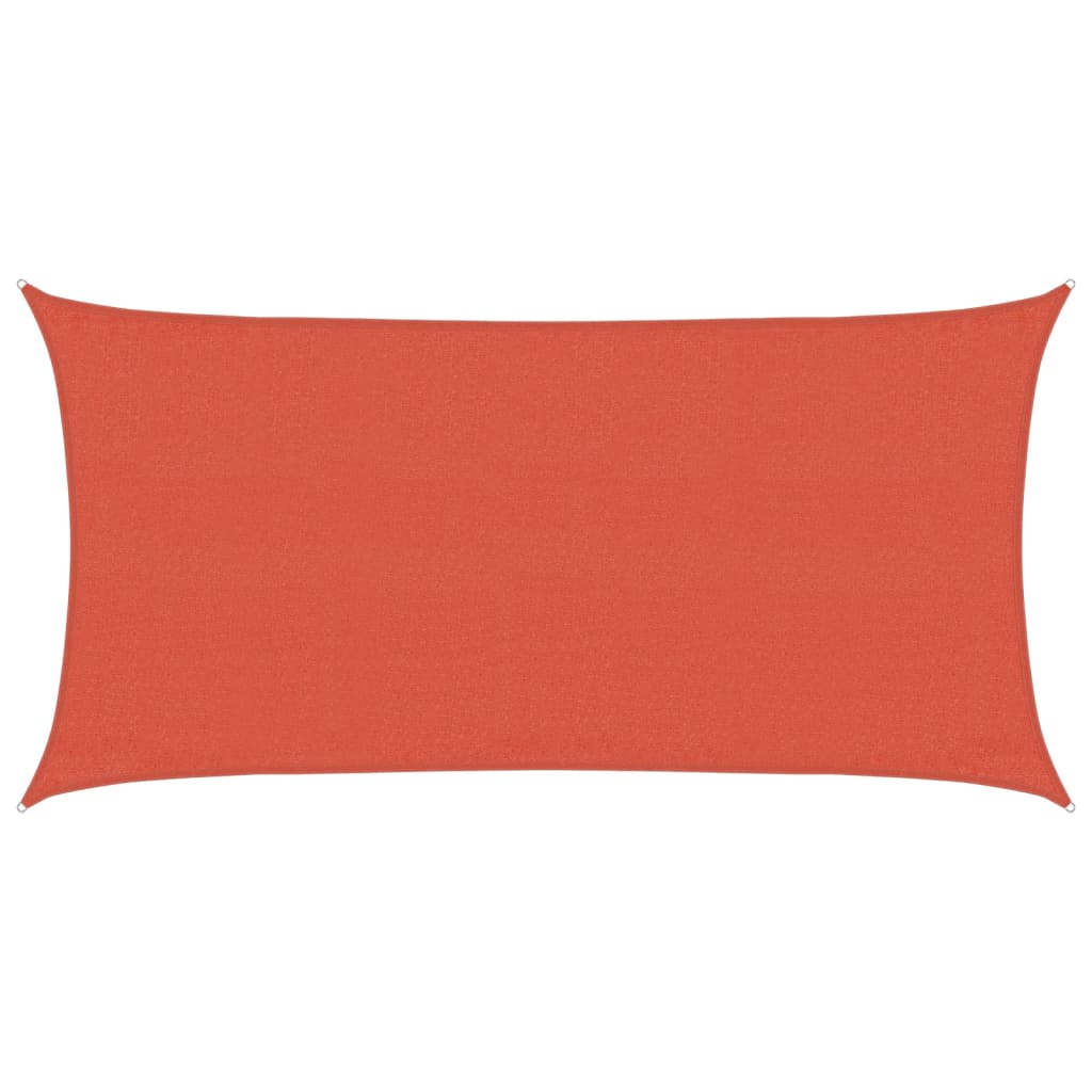 Zonnezeil 160 g/m² 3x6 m HDPE terracottakleurig is nu te koop bij PeponiXL, paradijselijk wonen!