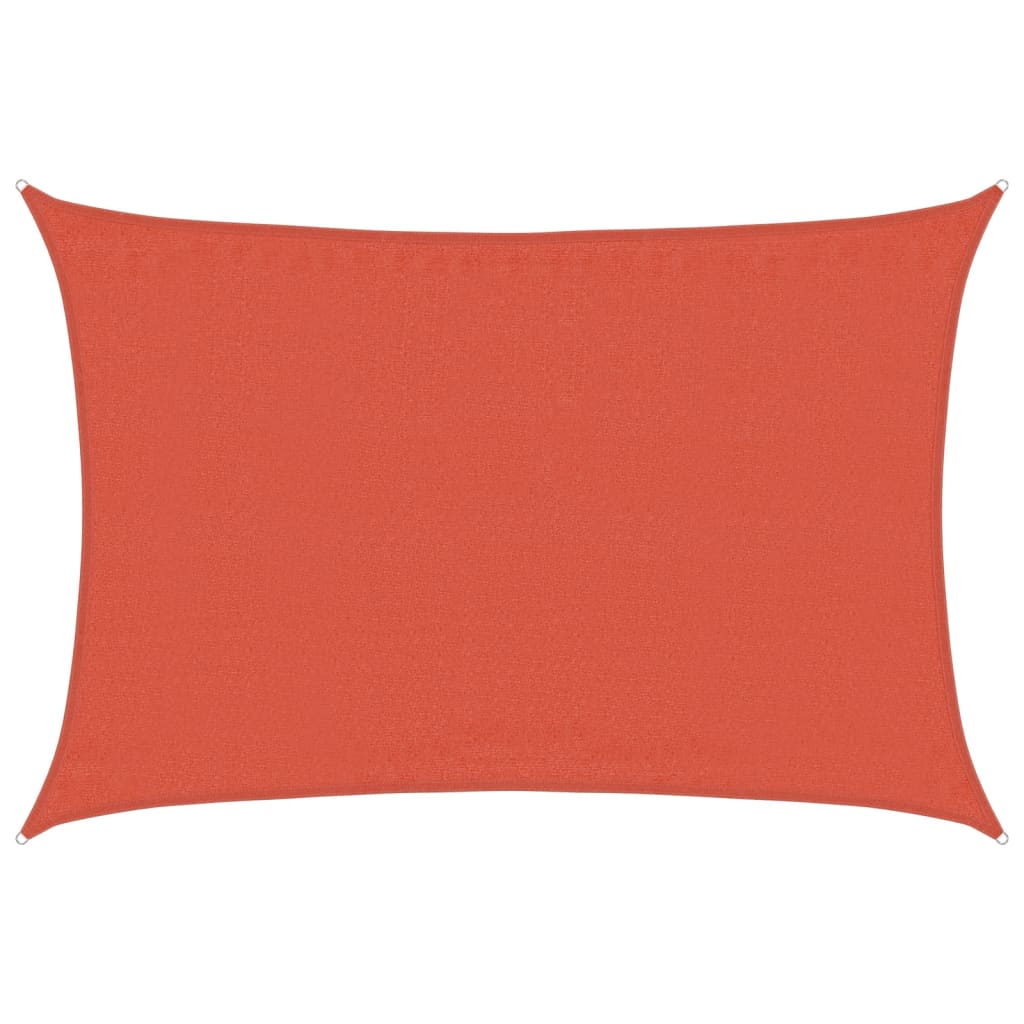Zonnezeil 160 g/m² rechthoekig 3,5x5 m HDPE terracottakleurig is nu te koop bij PeponiXL, paradijselijk wonen!