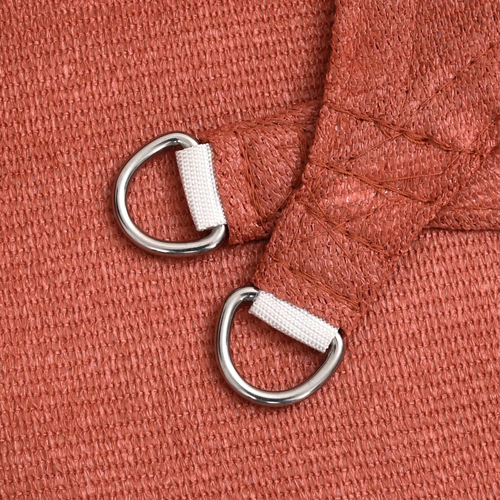 Zonnezeil 160 g/m² rechthoekig 3,5x5 m HDPE terracottakleurig is nu te koop bij PeponiXL, paradijselijk wonen!