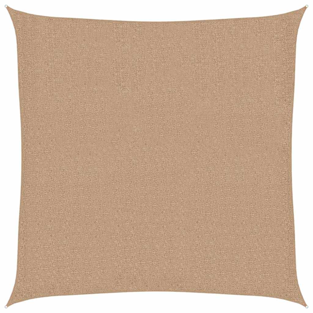 Zonnezeil 160 g/m² 2x2 m HDPE taupe is nu te koop bij PeponiXL, paradijselijk wonen!