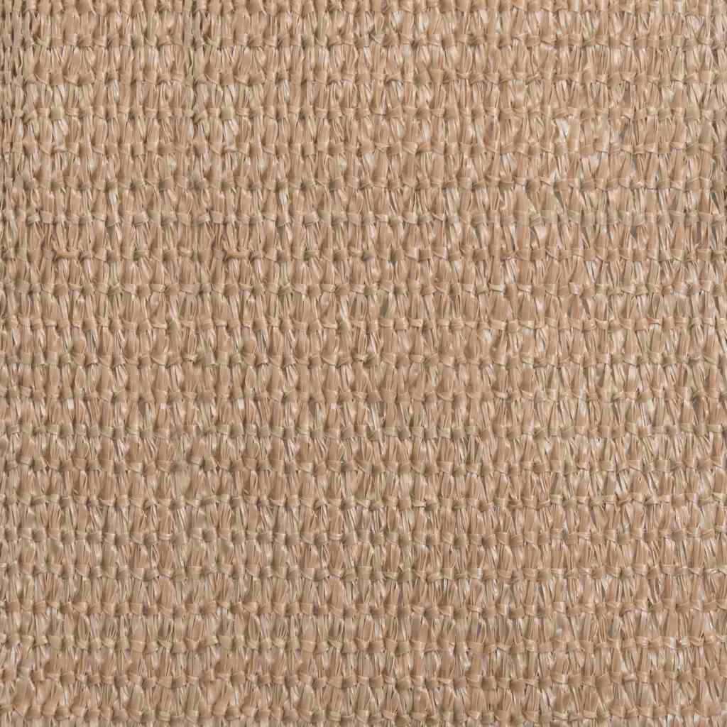 Zonnezeil 160 g/m² 7x7 m HDPE taupe is nu te koop bij PeponiXL, paradijselijk wonen!