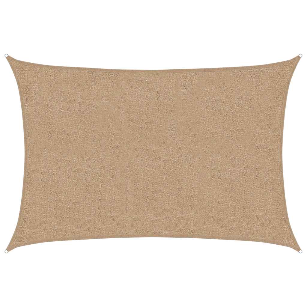 Zonnezeil 160 g/m² 2x2,5 m HDPE taupe is nu te koop bij PeponiXL, paradijselijk wonen!