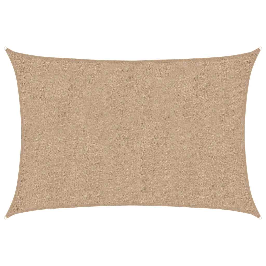 Zonnezeil 160 g/m² 2x3 m HDPE taupe is nu te koop bij PeponiXL, paradijselijk wonen!