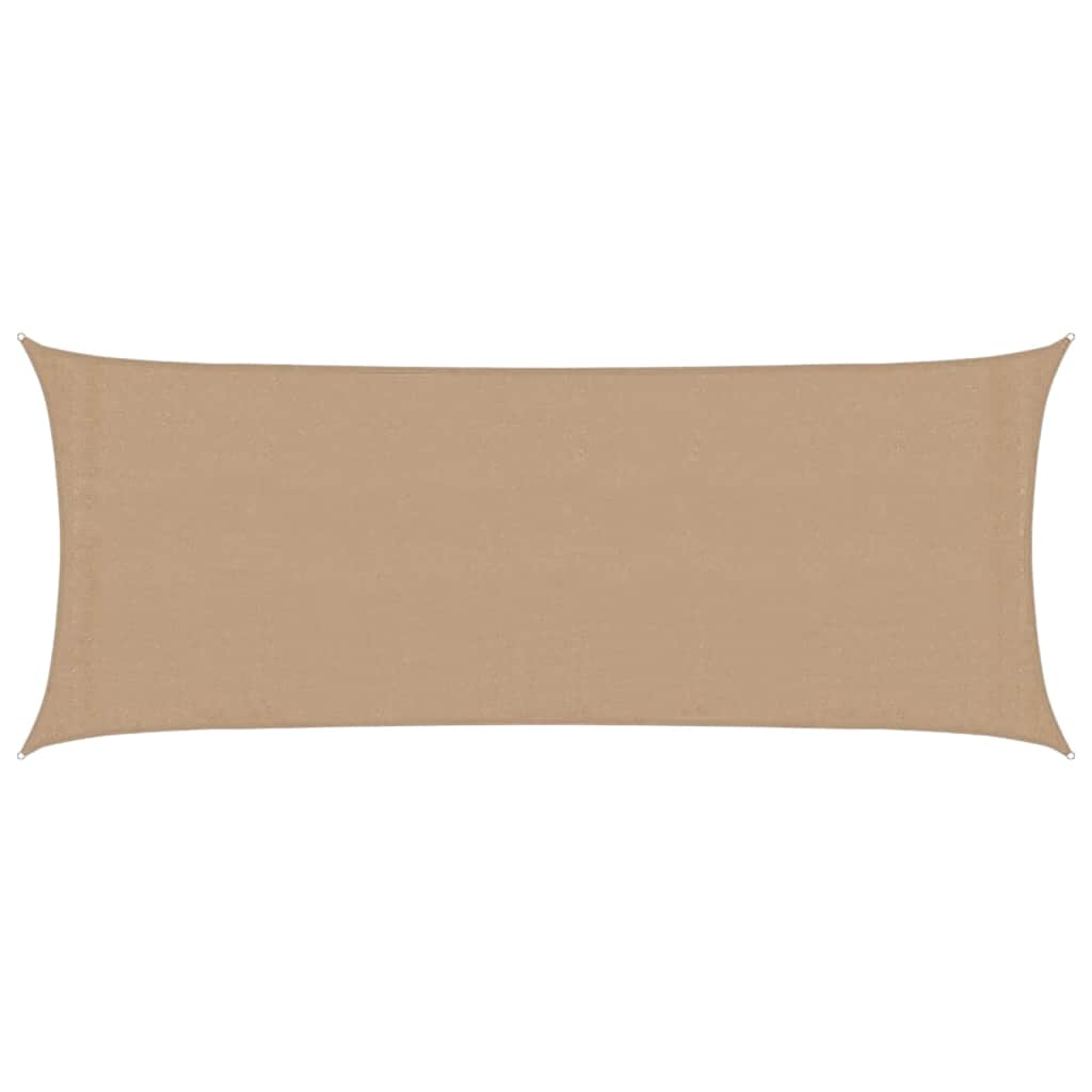Zonnezeil 160 g/m² 2x5 m HDPE taupe is nu te koop bij PeponiXL, paradijselijk wonen!