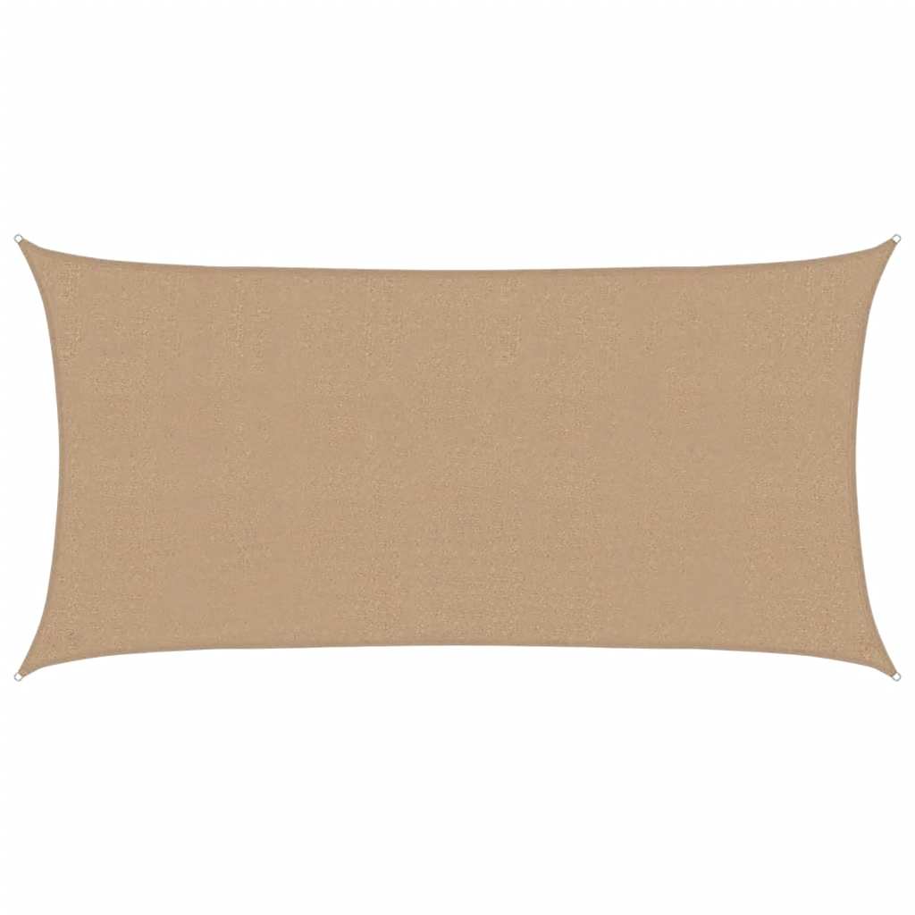 Zonnezeil 160 g/m² 2,5x4,5 m HDPE taupe is nu te koop bij PeponiXL, paradijselijk wonen!