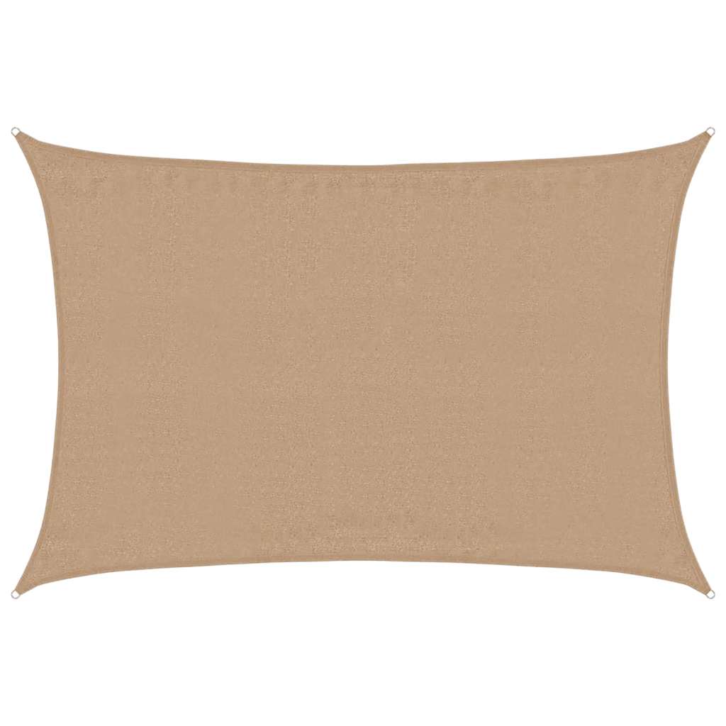 Zonnezeil 160 g/m² 3,5x4,5 m HDPE taupe is nu te koop bij PeponiXL, paradijselijk wonen!