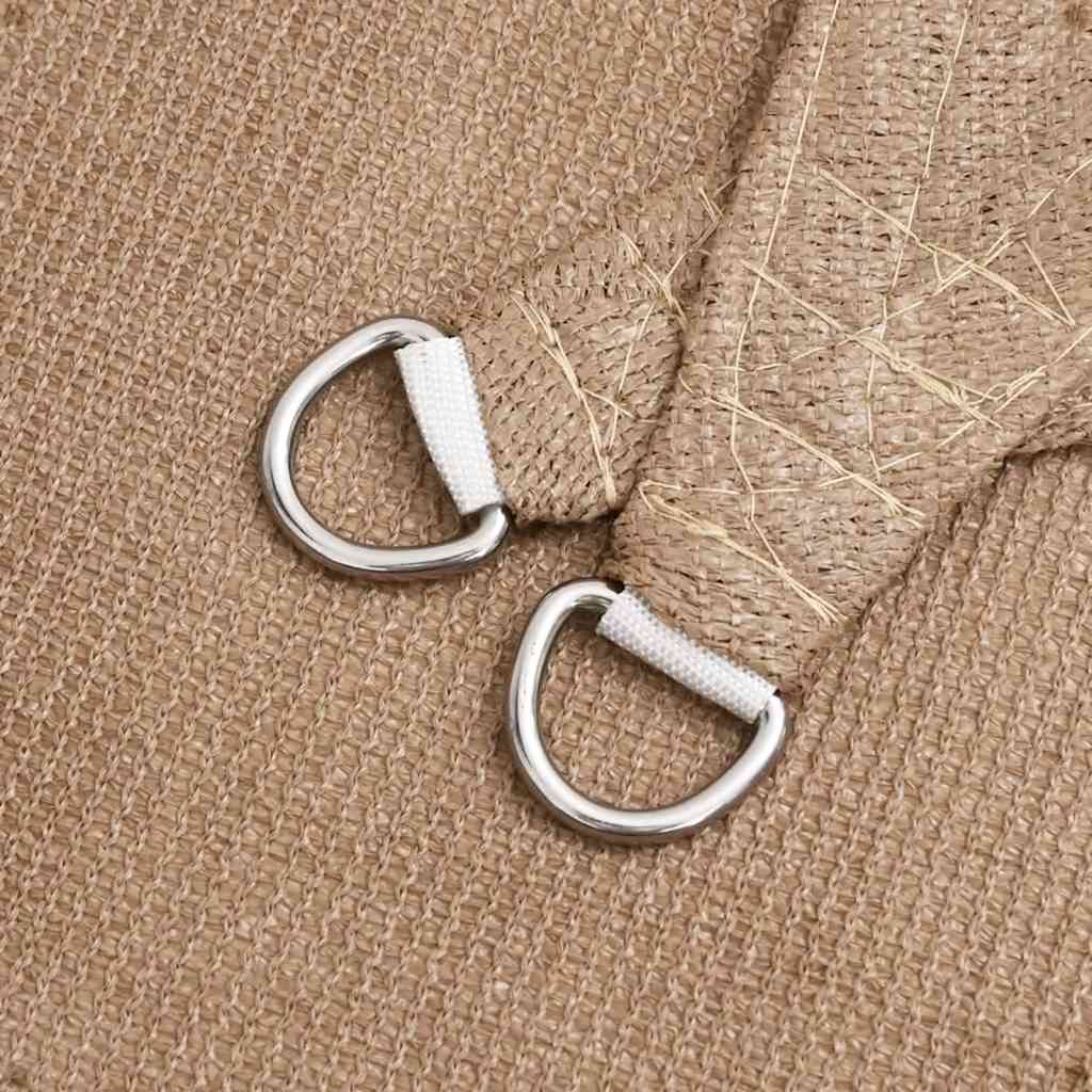 Zonnezeil 160 g/m² 4x5 m HDPE taupe is nu te koop bij PeponiXL, paradijselijk wonen!