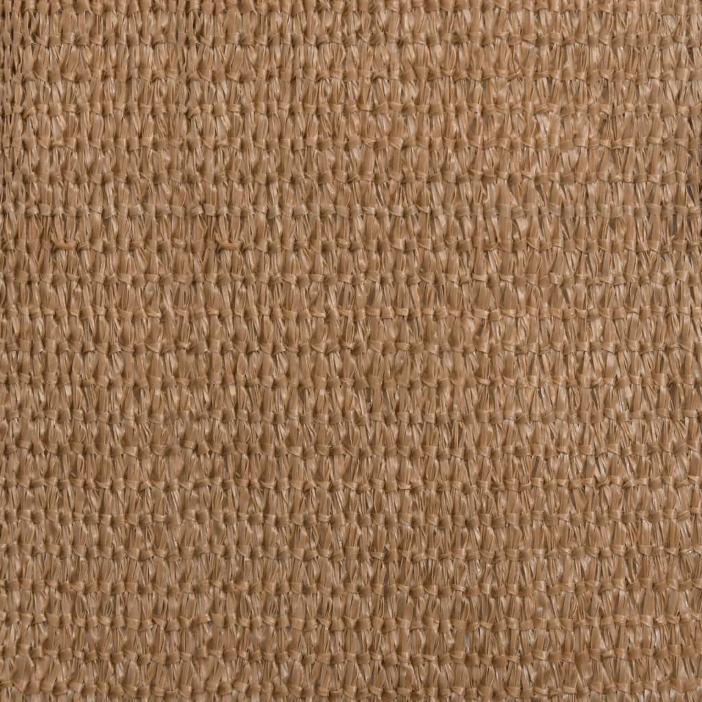 Zonnezeil 160 g/m² 3/4x2 m HDPE taupe is nu te koop bij PeponiXL, paradijselijk wonen!