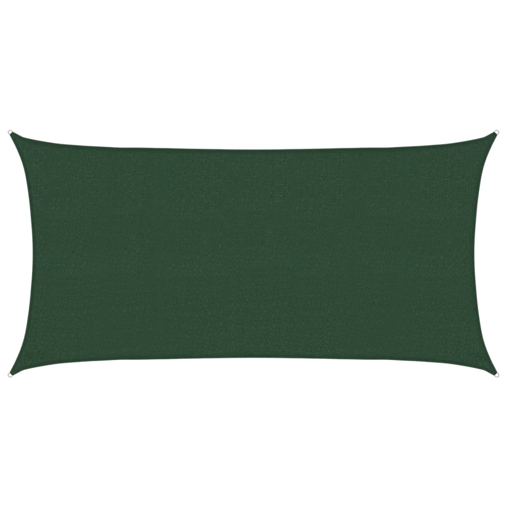 Zonnezeil 160 g/m² 2x4 m HDPE donkergroen is nu te koop bij PeponiXL, paradijselijk wonen!