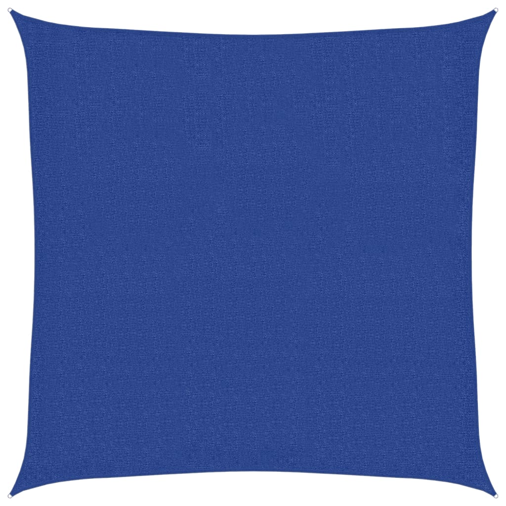 Zonnezeil 160 g/m² vierkant 3,6x3,6 m HDPE blauw is nu te koop bij PeponiXL, paradijselijk wonen!