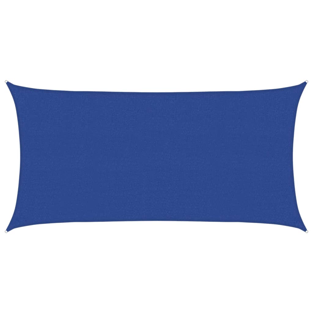 Zonnezeil 160 g/m² 2x4 m HDPE blauw is nu te koop bij PeponiXL, paradijselijk wonen!