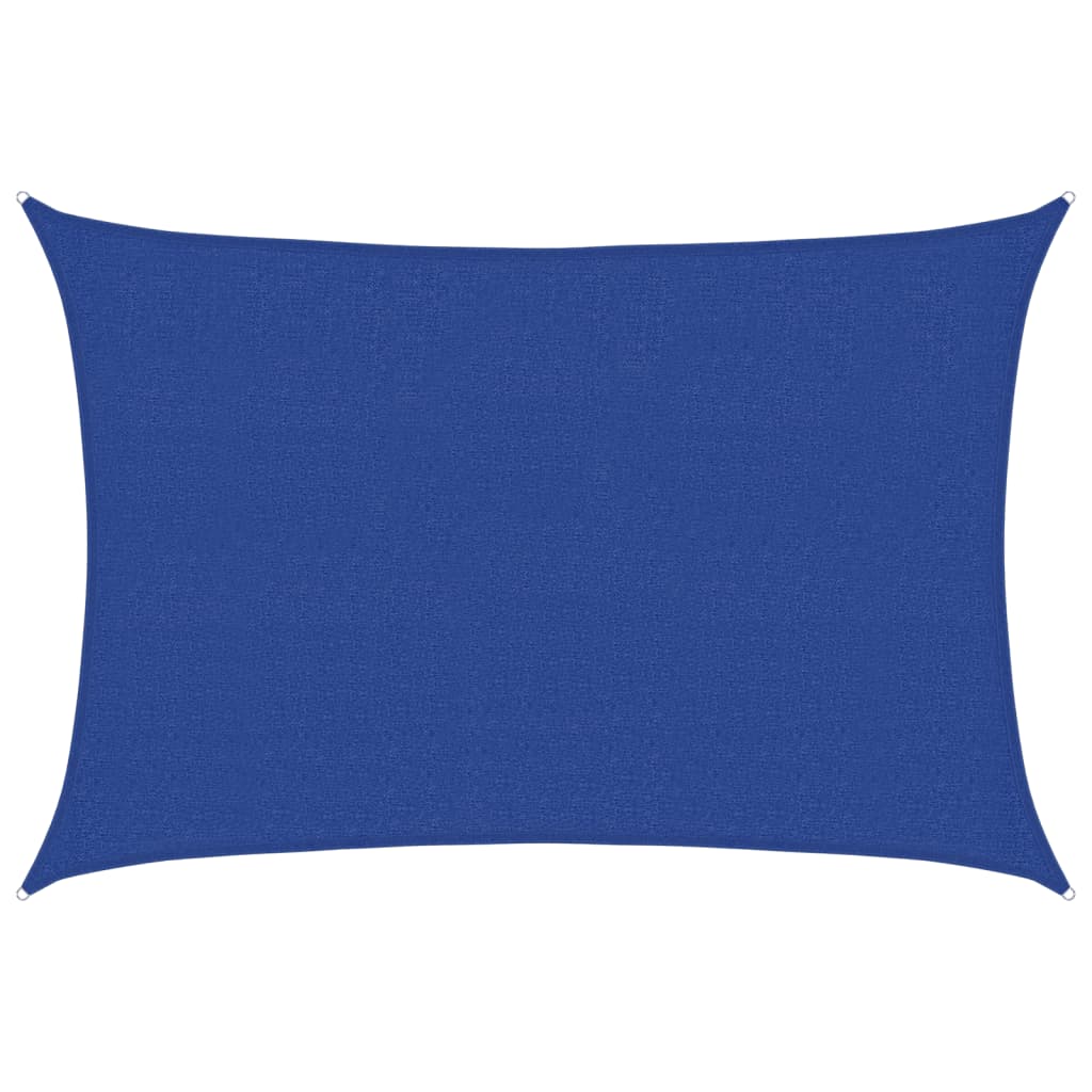 Zonnezeil 160 g/m² 2,5x4 m HDPE blauw is nu te koop bij PeponiXL, paradijselijk wonen!