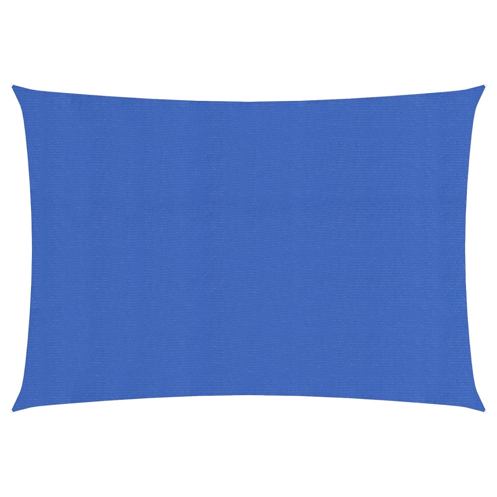 Zonnezeil 160 g/m² 2,5x4,5 m HDPE blauw is nu te koop bij PeponiXL, paradijselijk wonen!