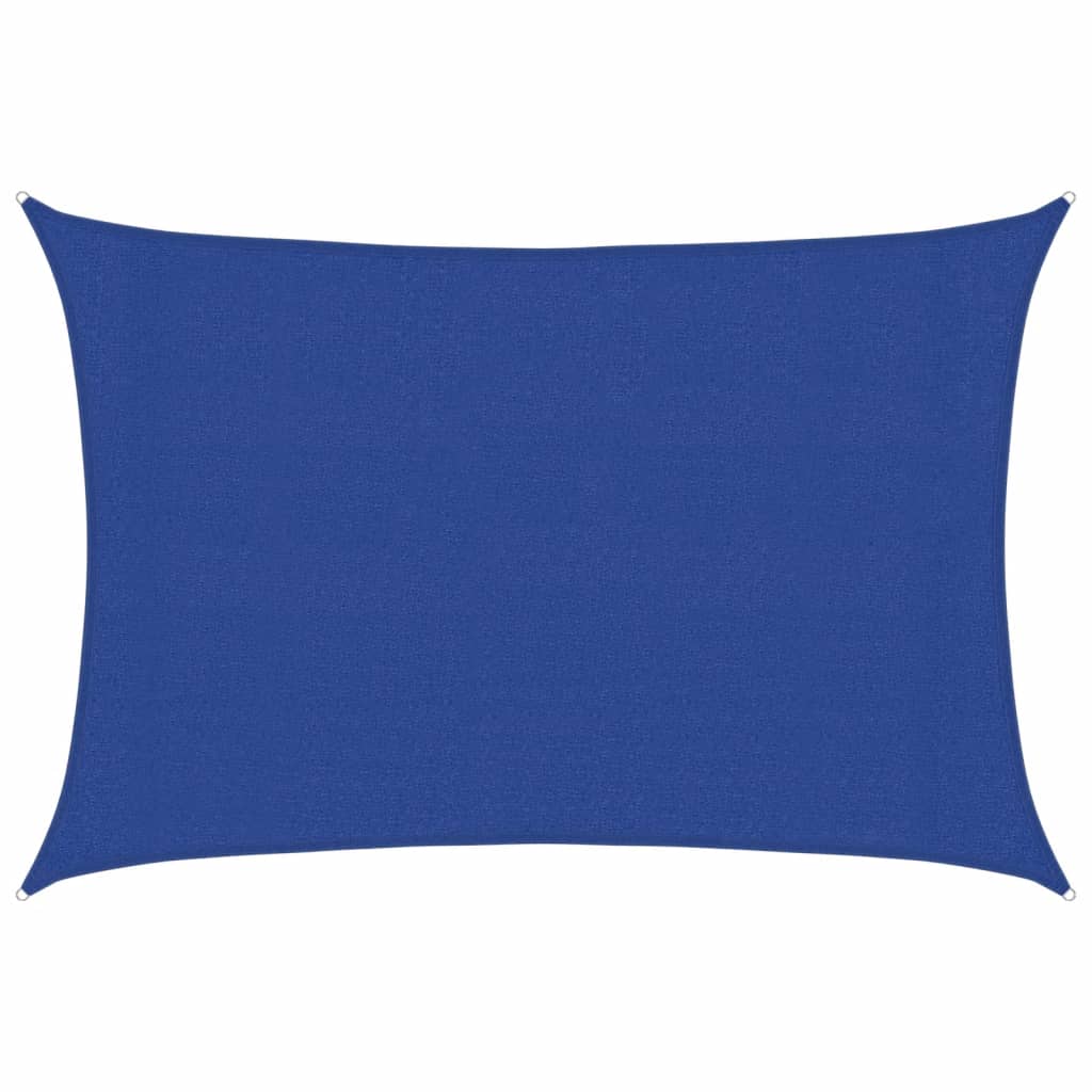 Zonnezeil 160 g/m² rechthoekig 3x4 m HDPE blauw is nu te koop bij PeponiXL, paradijselijk wonen!