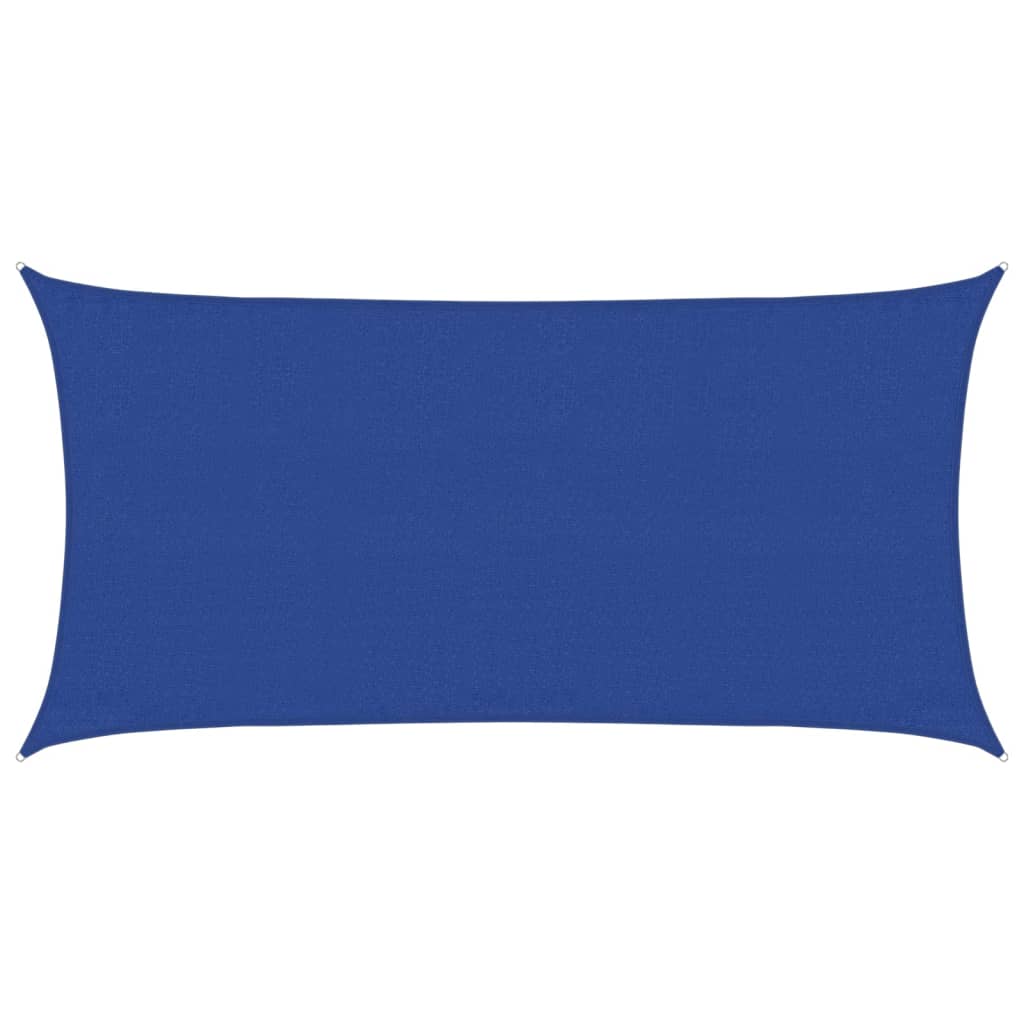 Zonnezeil 160 g/m² rechthoekig 3x6 m HDPE blauw is nu te koop bij PeponiXL, paradijselijk wonen!
