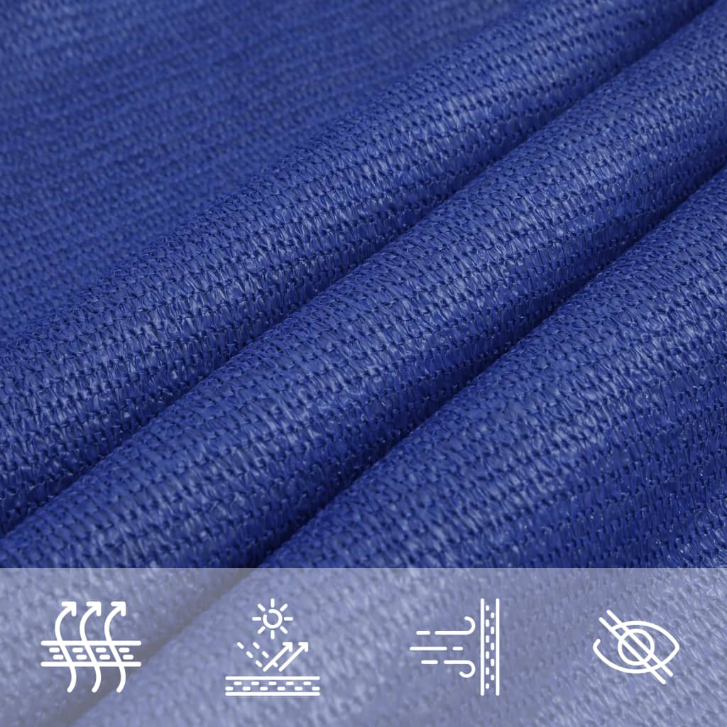 Zonnezeil 160 g/m² rechthoekig 3x6 m HDPE blauw is nu te koop bij PeponiXL, paradijselijk wonen!