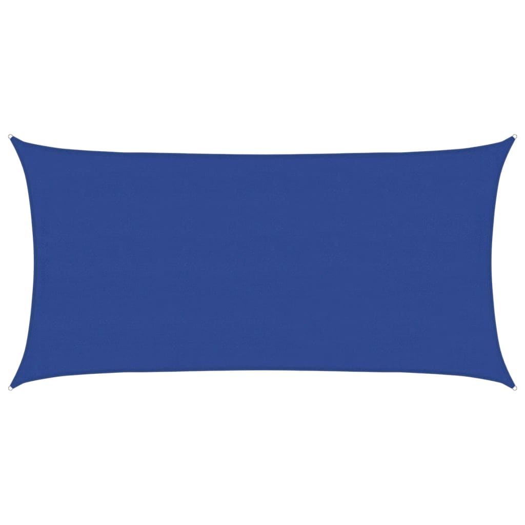 Zonnezeil 160 g/m² rechthoekig 4x7 m HDPE blauw is nu te koop bij PeponiXL, paradijselijk wonen!