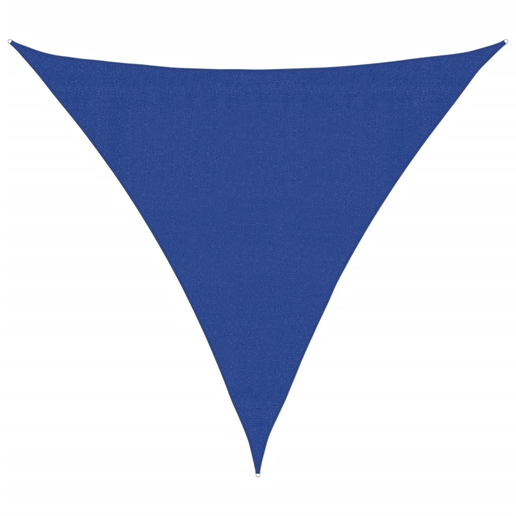 Zonnezeil 160 g/m² 3x3x3 m HDPE blauw is nu te koop bij PeponiXL, paradijselijk wonen!
