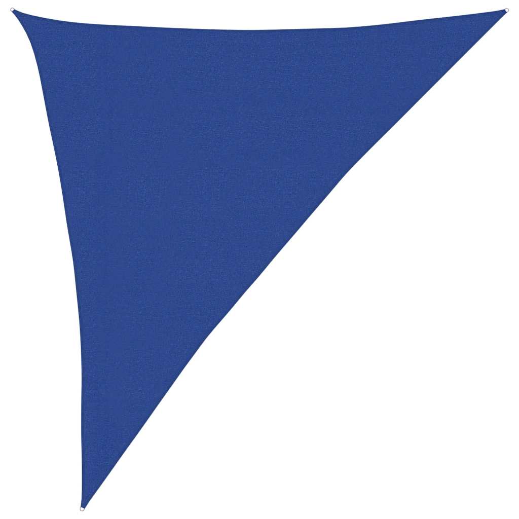 Zonnezeil 160 g/m² driehoekig 3x4x5 m HDPE blauw is nu te koop bij PeponiXL, paradijselijk wonen!