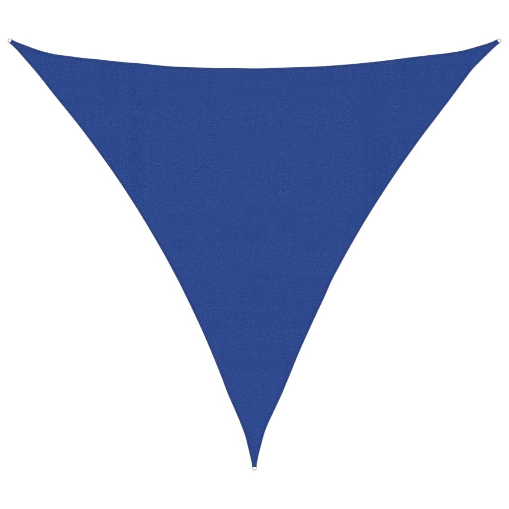 Zonnezeil 160 g/m² 4x4x4 m HDPE blauw is nu te koop bij PeponiXL, paradijselijk wonen!