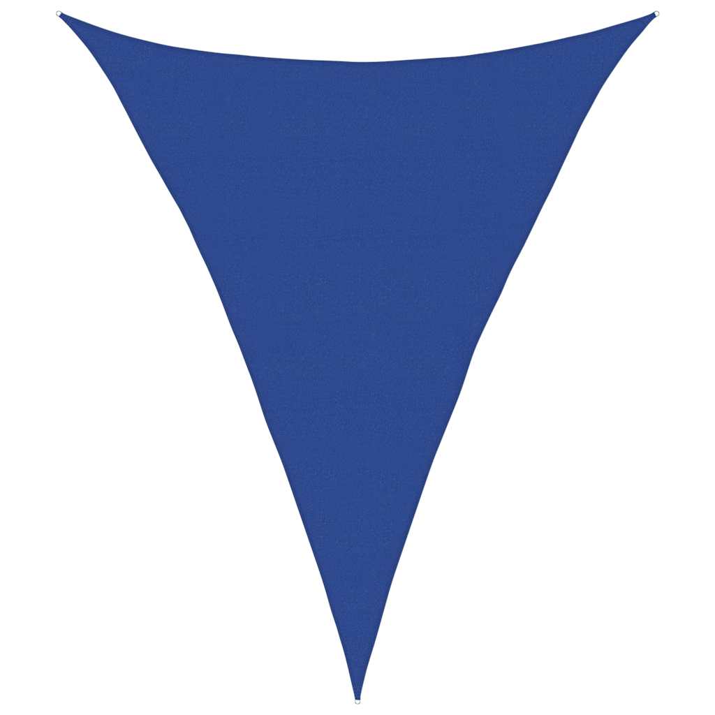 Zonnezeil 160 g/m² driehoekig 5x6x6 m HDPE blauw is nu te koop bij PeponiXL, paradijselijk wonen!