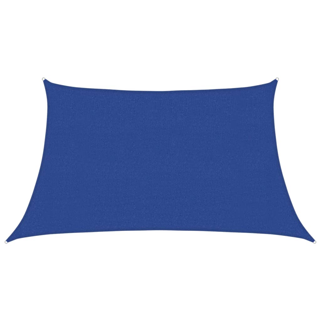 Zonnezeil 160 g/m² 3/4x2 m HDPE blauw is nu te koop bij PeponiXL, paradijselijk wonen!
