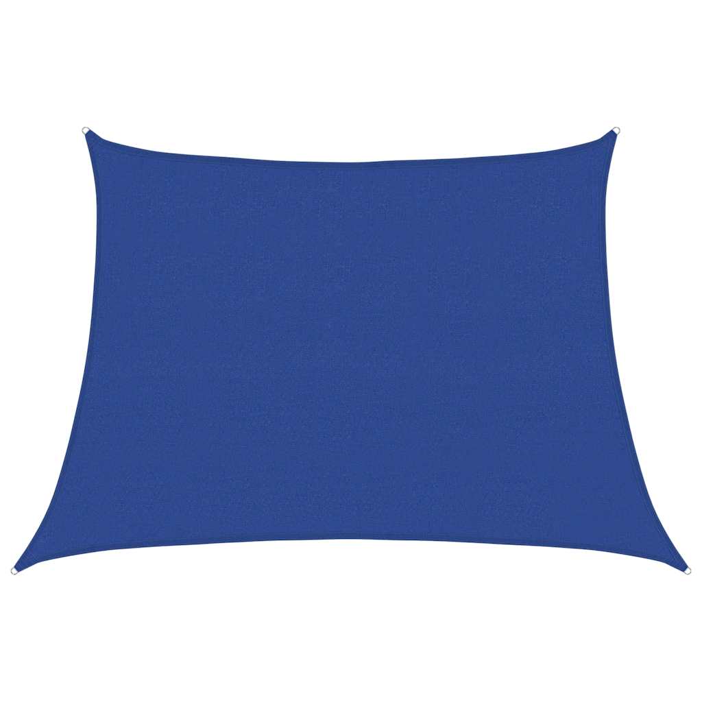 Zonnezeil 160 g/m² trapezium 4/5x3 m HDPE blauw is nu te koop bij PeponiXL, paradijselijk wonen!