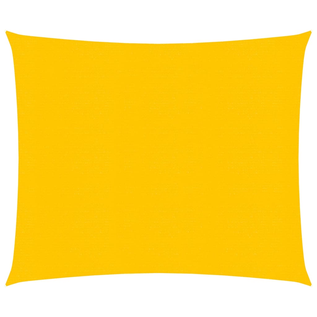 Zonnezeil 160 g/m² vierkant 5x5 m HDPE geel is nu te koop bij PeponiXL, paradijselijk wonen!