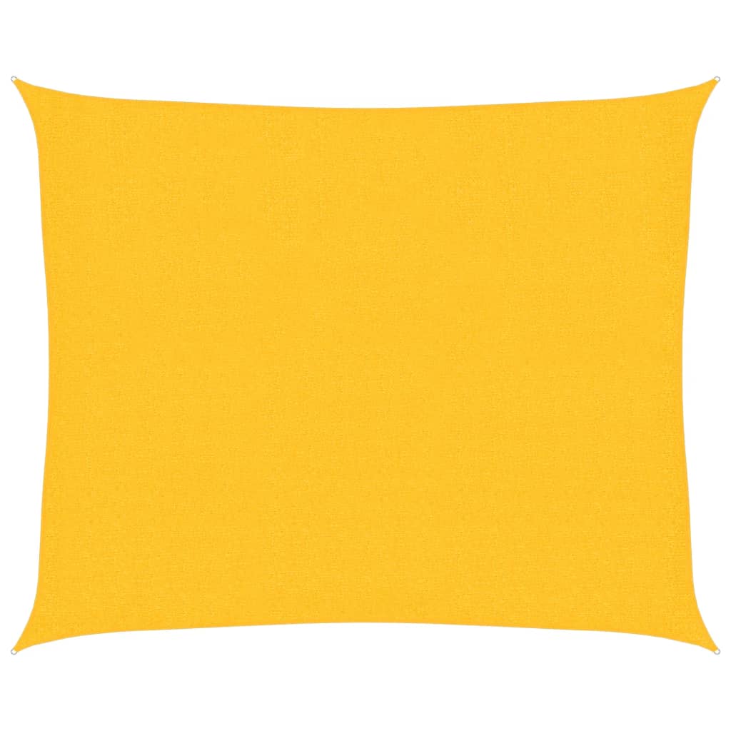 Zonnezeil 160 g/m² 2,5x3 m HDPE geel is nu te koop bij PeponiXL, paradijselijk wonen!