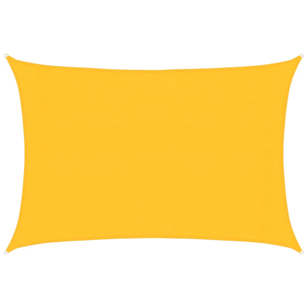 Zonnezeil 160 g/m² 3x4,5 m HDPE geel is nu te koop bij PeponiXL, paradijselijk wonen!