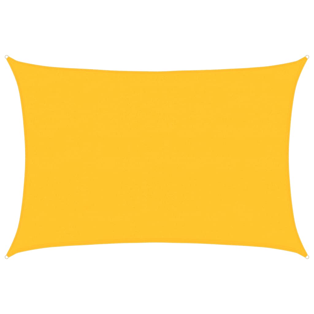 Zonnezeil 160 g/m² rechthoekig 4x5 m HDPE geel is nu te koop bij PeponiXL, paradijselijk wonen!