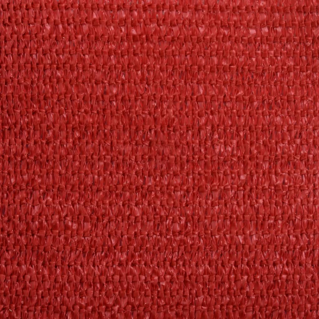 Zonnezeil 160 g/m² 3x6 m HDPE rood is nu te koop bij PeponiXL, paradijselijk wonen!