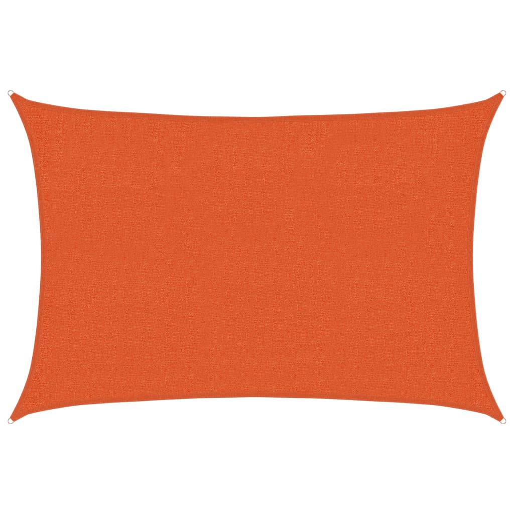 Zonnezeil 160 g/m² 2x2,5 m HDPE oranje is nu te koop bij PeponiXL, paradijselijk wonen!