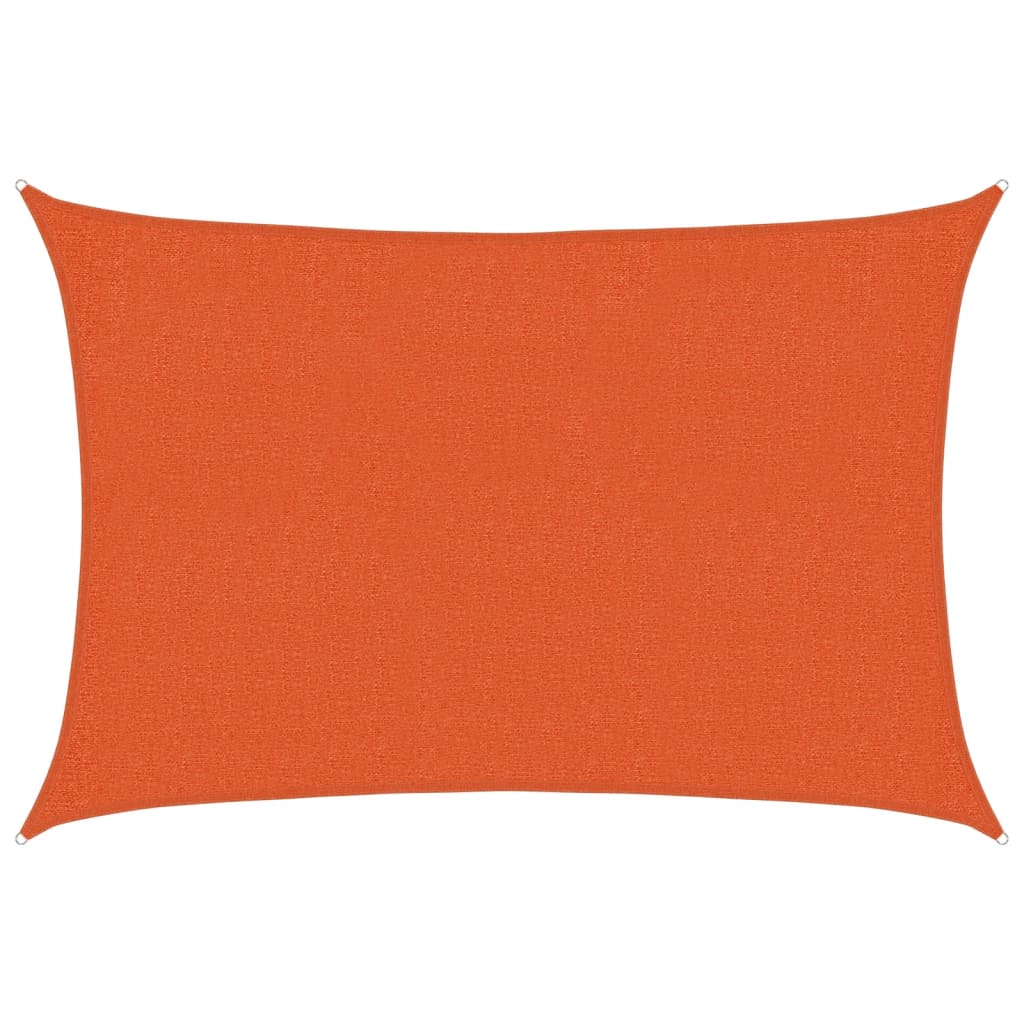 Zonnezeil 160 g/m² 2x3 m HDPE oranje is nu te koop bij PeponiXL, paradijselijk wonen!