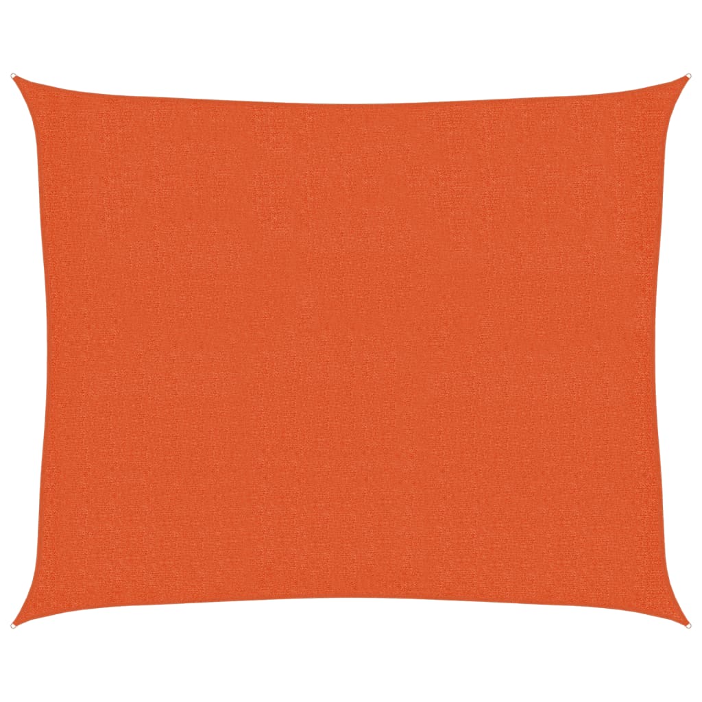 Zonnezeil 160 g/m² 2,5x3 m HDPE oranje is nu te koop bij PeponiXL, paradijselijk wonen!